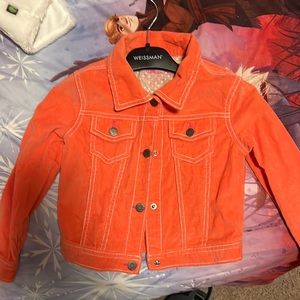 Orange size 5T Oshkosh corduroy jacket